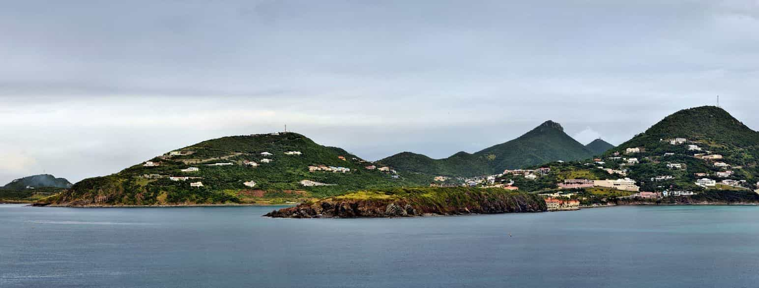 Innreise mot Philipsburg, Sint Maarten