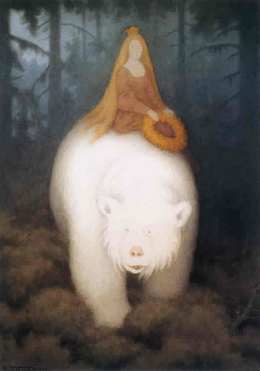 Kvitebjørn kong Valemon av Theodor Kittelsen