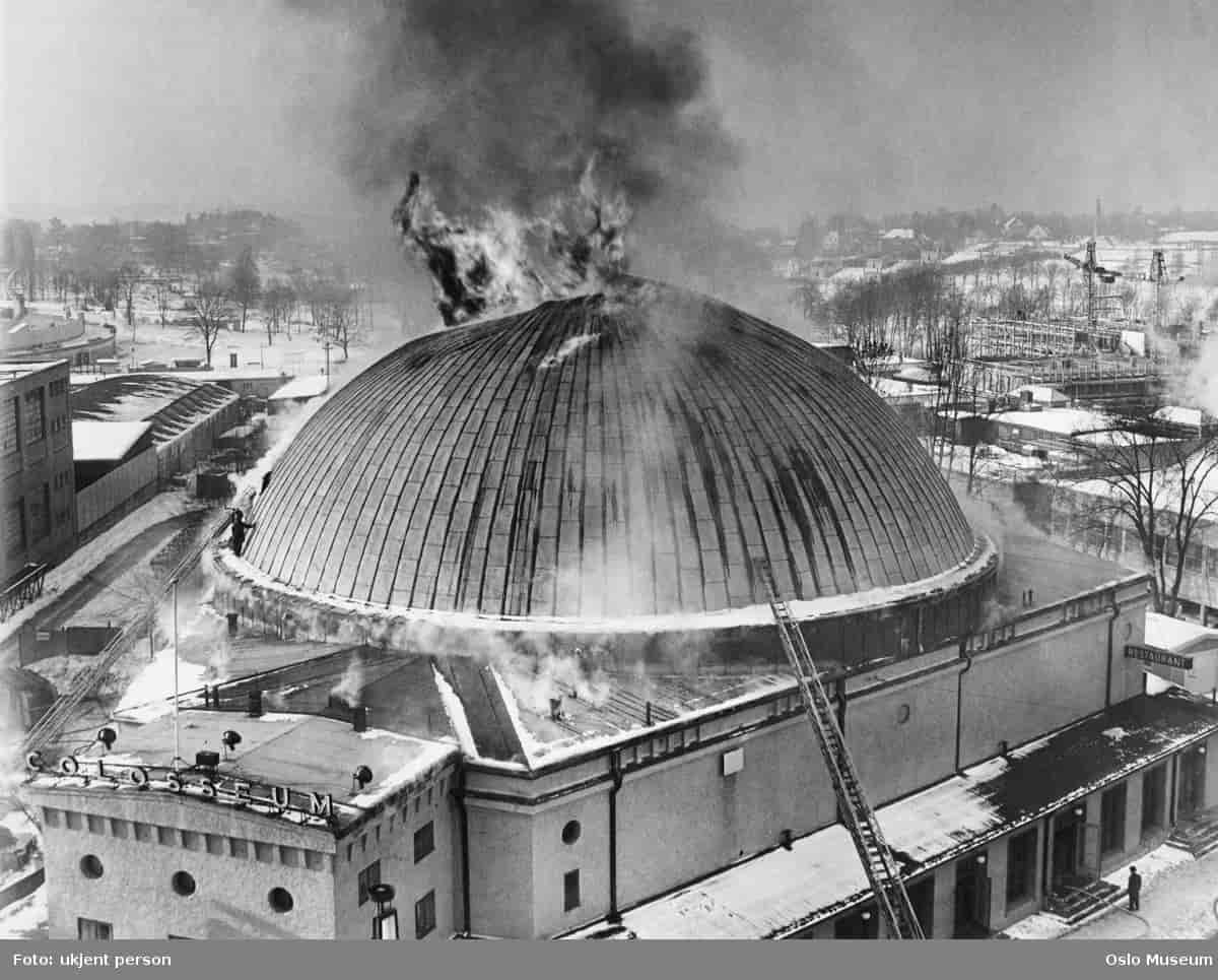 Colosseum kino i brann