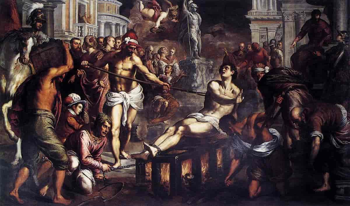 St. Laurentius' martyrium