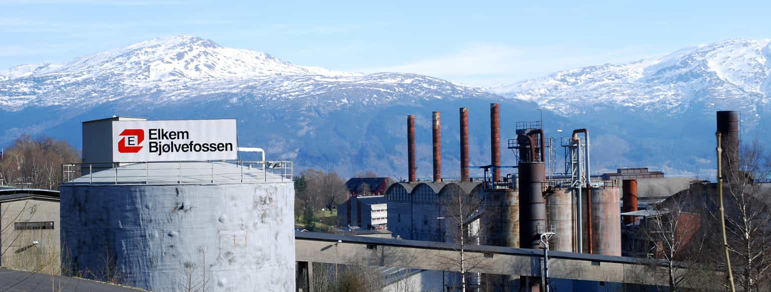 Elkem Bjølvefossen, i Årvik, Hordaland