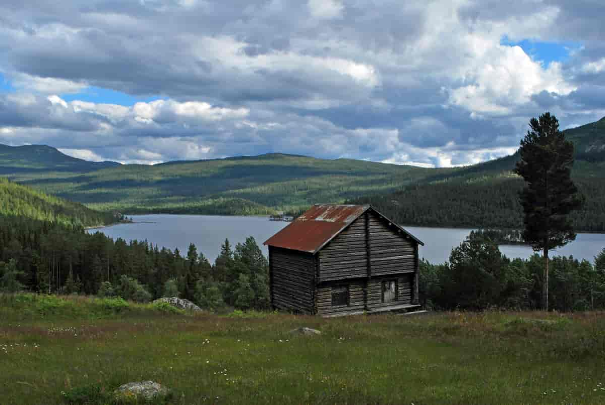 Utsikt over Nevlingen fra Vassfarplassen.