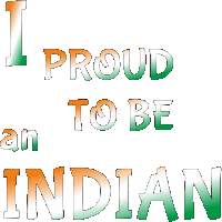 a white background with the words i proud to be indian