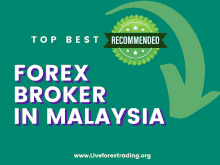 a poster that says top best forex broker in malaysia