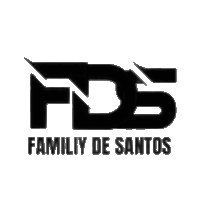 a logo for fds family de santos is shown