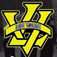 a yellow logo that says los vagos