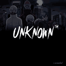 a poster for unknown tm shows a group of people