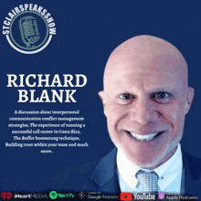 richard blank is featured on a podcast about interpersonal communication conflict management