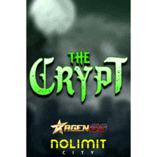 a poster that says the crypt on it