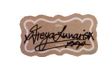 a sign that says ' freya lunarisx ' on it