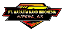 a logo for pt. waraffa nano indonesia is shown on a white background