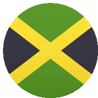 a circle with a green yellow and black cross in it