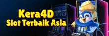 a slot machine with the words kera4d slot terbaik asia on the bottom