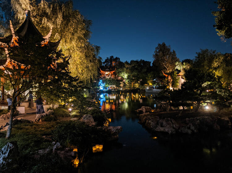 The Huntington’s Mid-Autumn Moon Celebration will light up its Chinese Garden