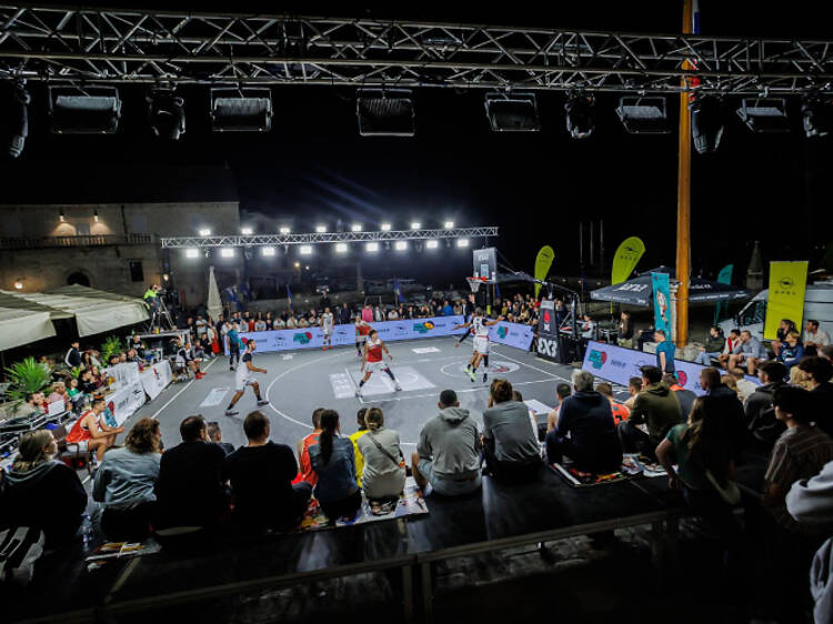 Catch 3x3 Basketball in the heart of Zagreb