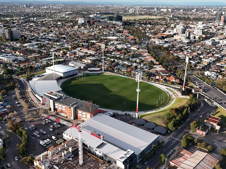 A huge sports stadium in Melbourne's west has just gotten a flashy, multi-million dollar redevelopment