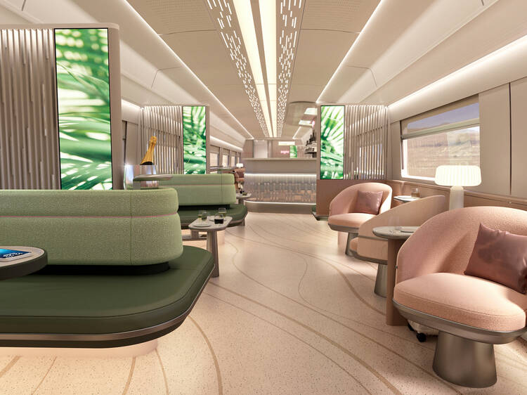 See renderings of the high-speed rail line that will connect L.A. and Las Vegas