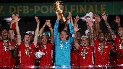 Bayern venció a Leverkusen y festejó de nuevo