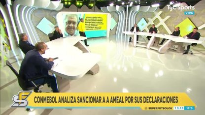 Boca: Conmebol analiza sancionar a Ameal por sus declaraciones
