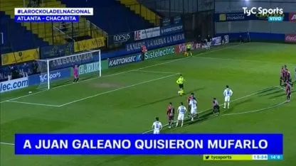 "Pegale como Benedetto": el intento de mufada en Chacarita - Atlanta