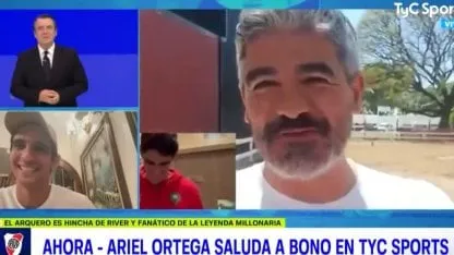 El divertido cruce entre Bono y Ortega y el sueño pendiente de jugar en River