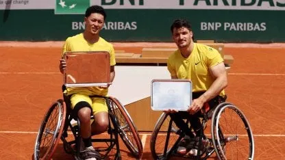 Gustavo Fernández cayó en la final de Roland Garros