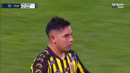 Boca vs. Almirante Brown: el gol de Santiago Vera (2-1)