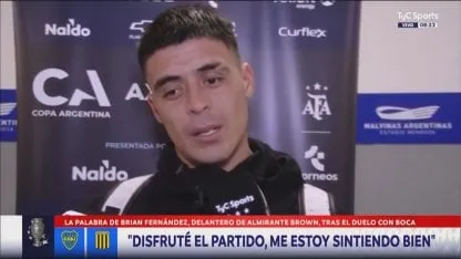 Brian Fernández reveló el gran gesto de los jugadores de Boca: "Es una caricia al alma"