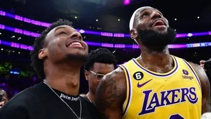 Histórico: LeBron James jugará con ¡su hijo! Bronny en los Lakers