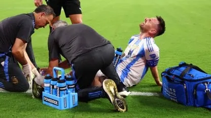 Se confirmó la lesión de Messi y no será operado