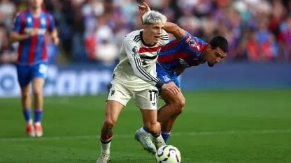 Con Lisandro y Garnacho de arranque, el United no se sacó ventaja ante el Crystal Palace