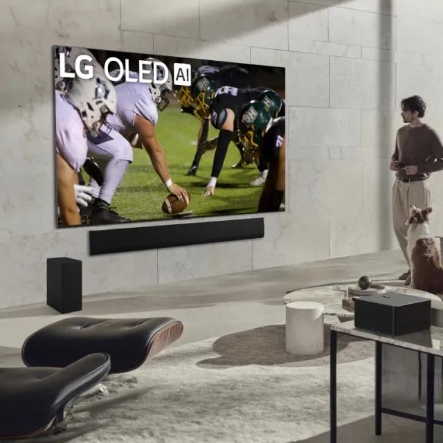 Image for Go ultra-large with a 97” OLED or 98” QNED + get 25% off a Soundbar