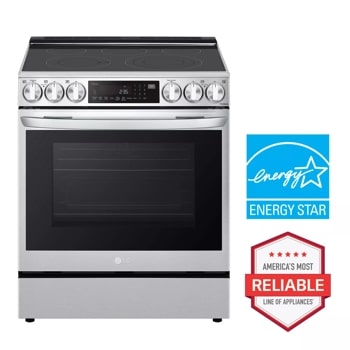 6.3 cu. ft. Smart wi-fi Enabled ProBake® Convection InstaView® Dual Fuel Slide-In Range with Air Fry