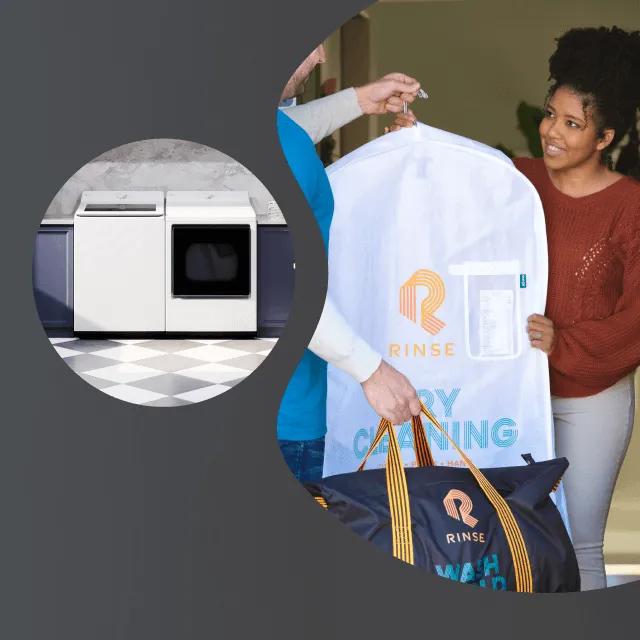 Image for Enjoy up to $150 in laundry service credits to Rinse