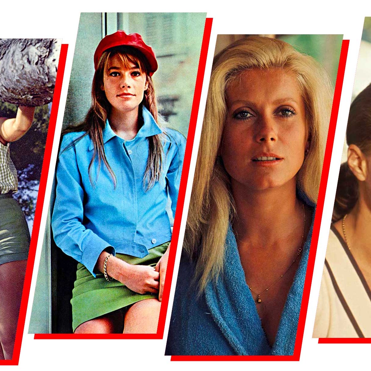 Françoise Hardy, Catherine Deneuve, Romy Schneider… Stars du cinéma, icônes du style