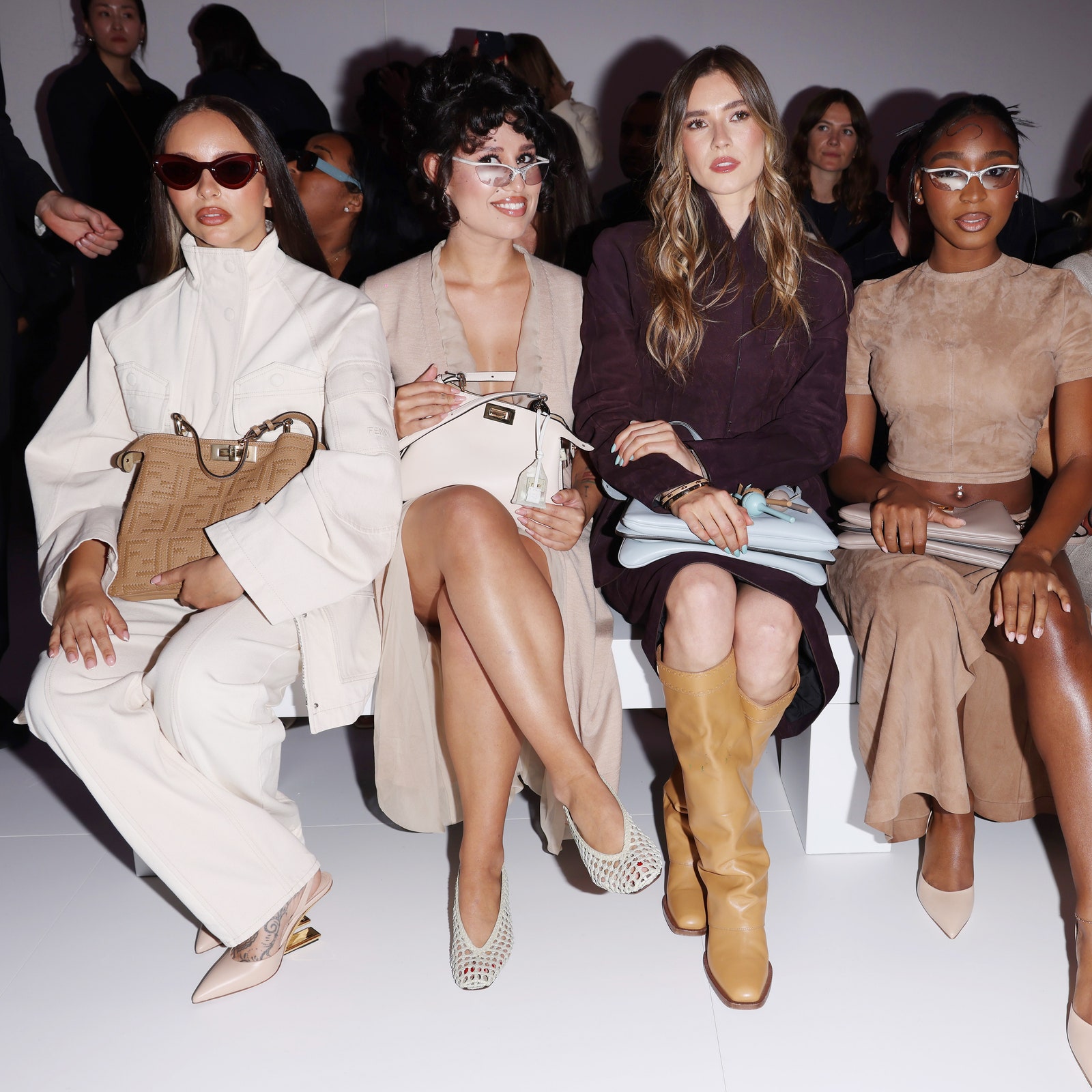 All The Celebrities At Milan Fashion Week SS25