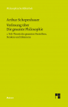 Vorlesung über Die gesamte Philosophie oder die Lehre vom Wesen der Welt und dem menschlichen Geiste