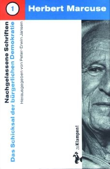 Marcuse Nachgelassene Schriften