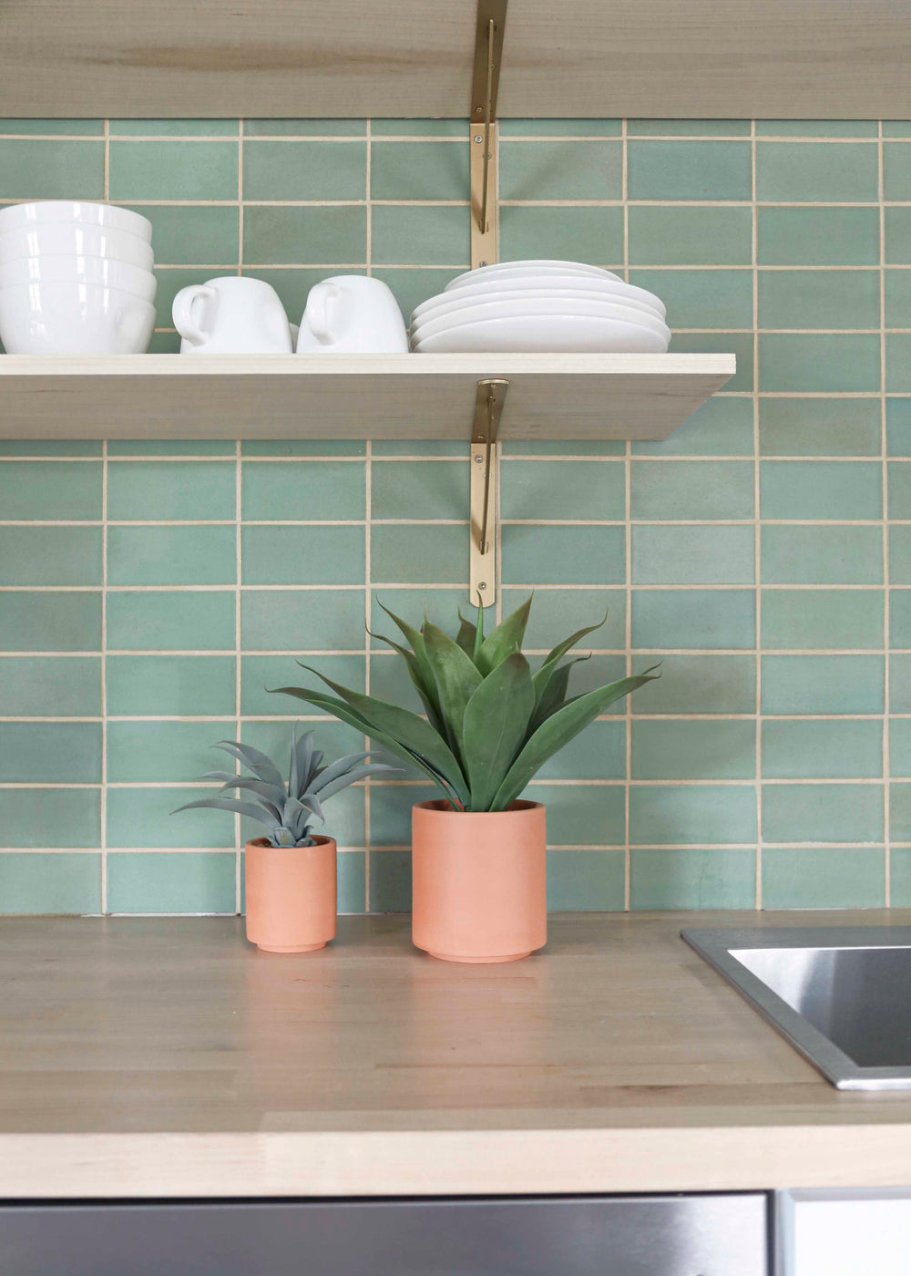 Light Seafoam Green Backsplash