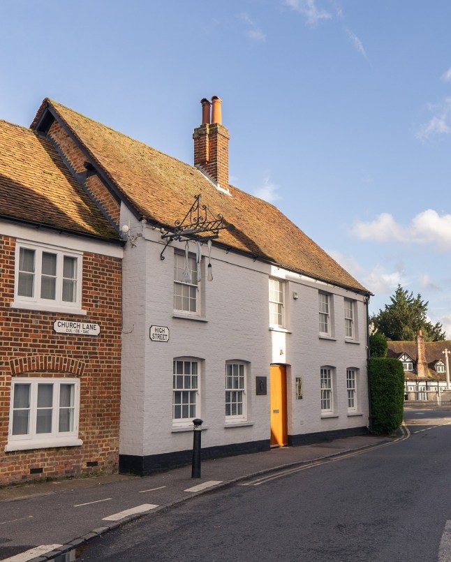 The Fat Duck Heston Blumenthal's restaurant in Berkshire.