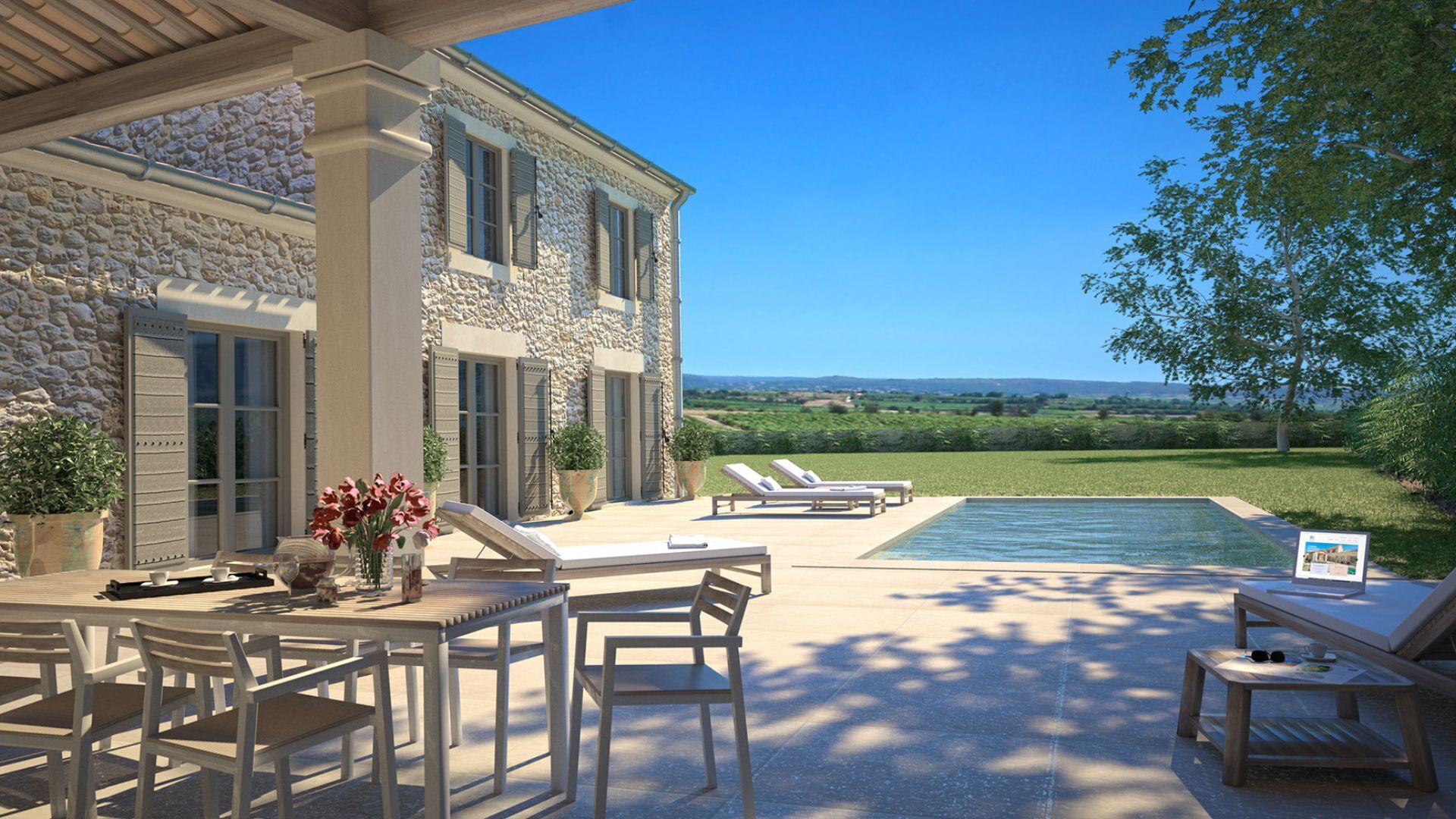 Villas with a pool