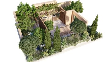 Hamptons returns to RHS Chelsea Flower Show following last year's gold win, to sponsor a sanctuary garden designed by Filippo Dester