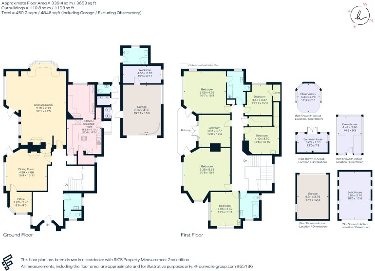 Floorplan 1 for The Close, Aldwick Bay Estate, PO21