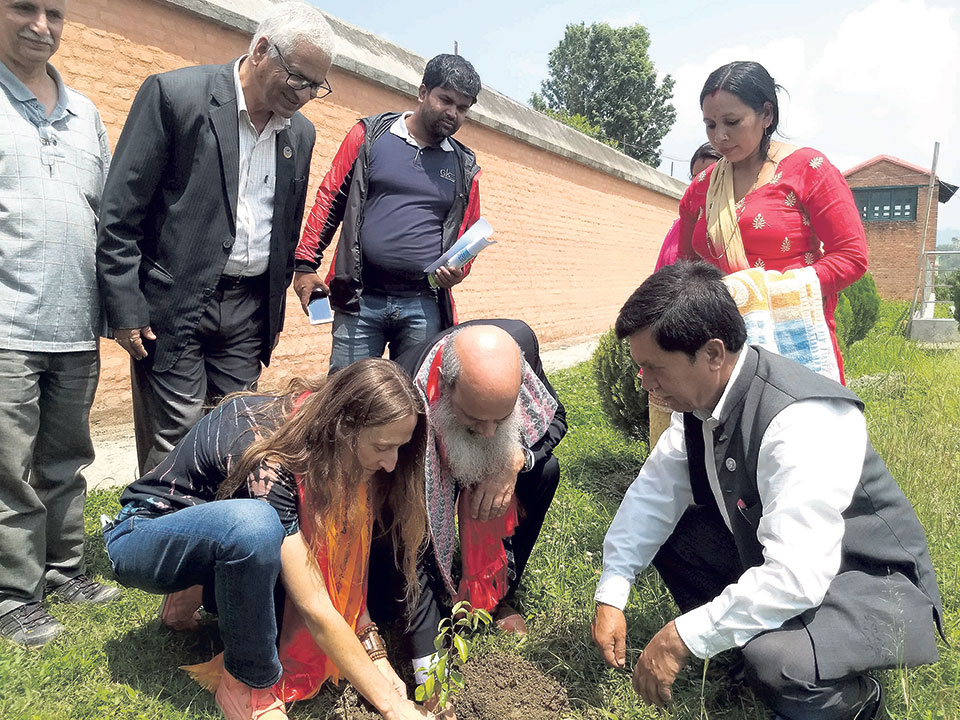 Marking the diplomatic ties between Nepal and Israel