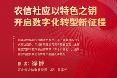 徐翀：农信社应以特色之钥，开启数字化转型新征��?