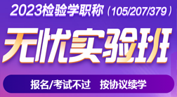 检验职称无忧实验班