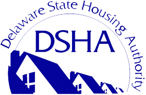 dsha logo blue transparent