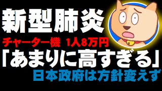 【新型肺炎】チャーター機の8万円請求の姿勢変えない政府に批判 - 「あまりに高すぎる」の声