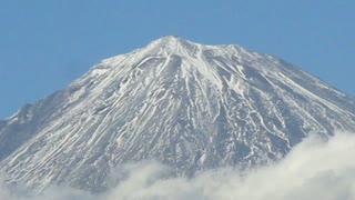 10月26日初雪翌日の富士山