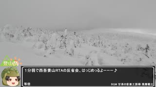 【ニコニコ登山祭】福島～山形登山旅行４（西吾妻山RTA反省会）